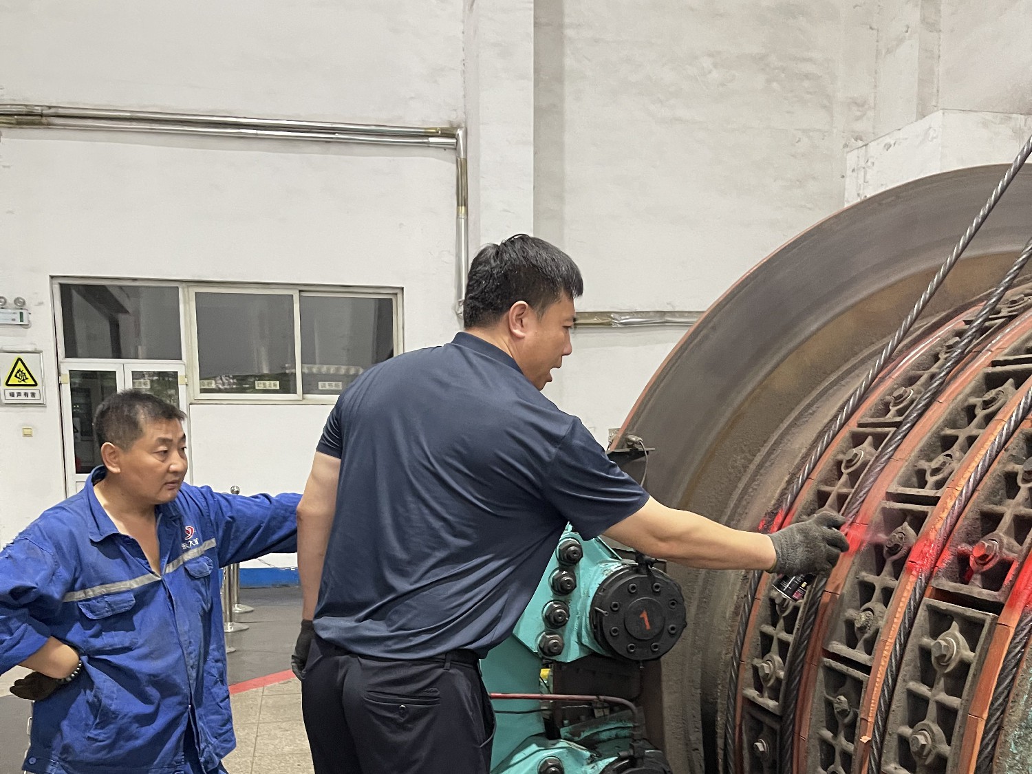 東大煤礦開展節(jié)前安全生產設備設施大排查