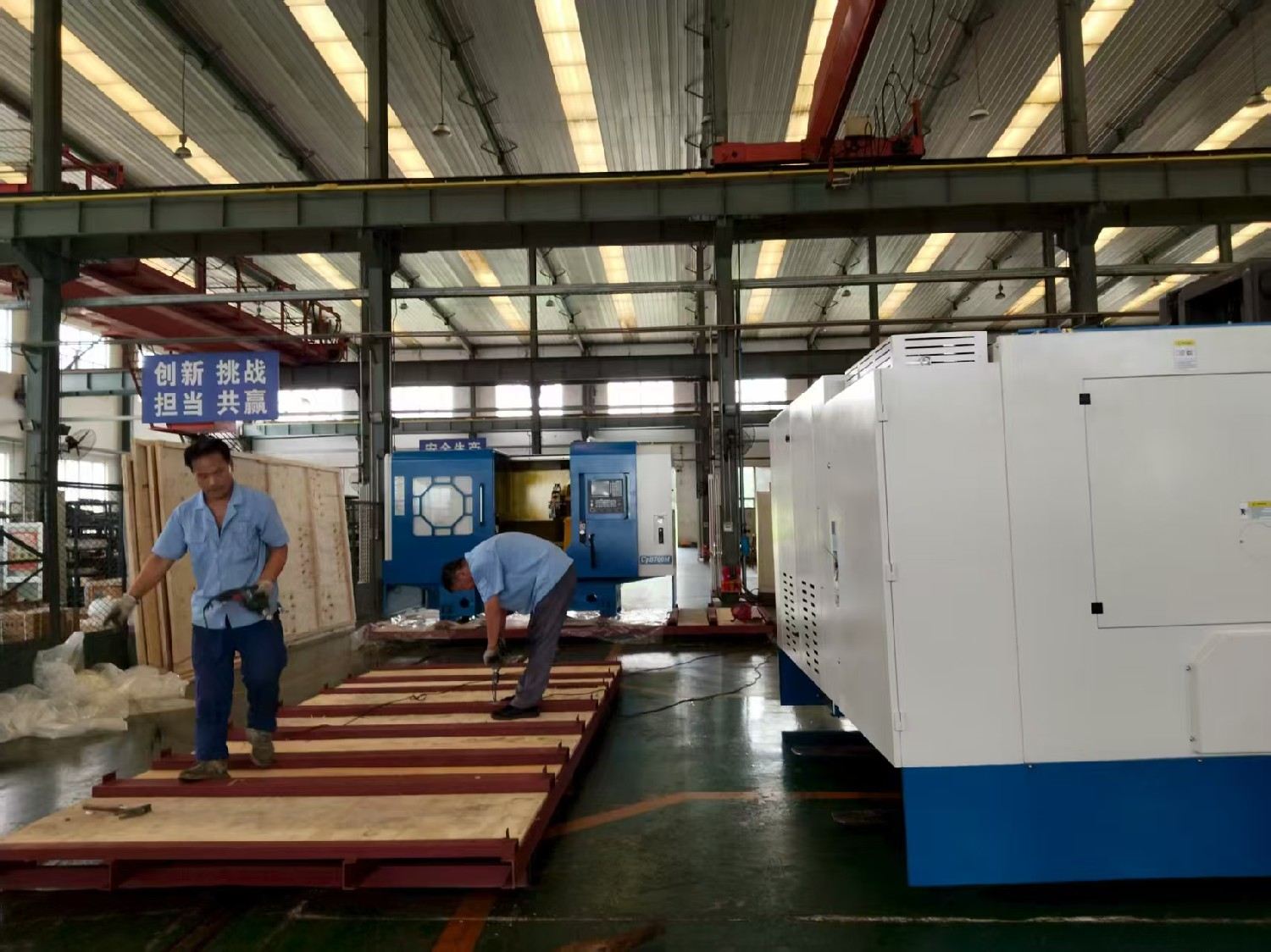 魯機(jī)公司高端數(shù)控裝備出口國際市場(chǎng)